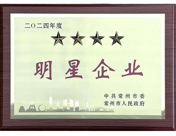 2024常州市明星企業(yè)